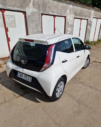 Toyota Aygo cena 39000 przebieg: 47000, rok produkcji 2018 z Szczecin małe 16